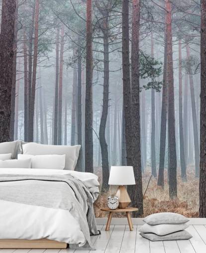 fondos de escritorio misty forest