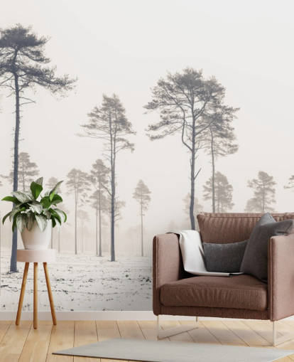 fondos de escritorio de árboles en nieve