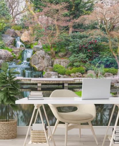 papier peint de jardin relaxant papier peint de jardin relaxant