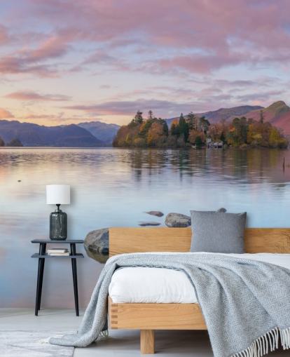 Lake Surrounded by Mountains Lake Surrounded by Mountains