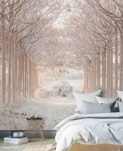 Snowy Trees in a Wonderland