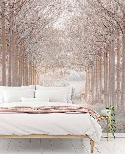 Snowy Trees in a Wonderland