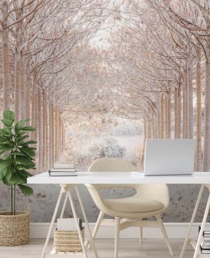 Snowy Trees in a Wonderland