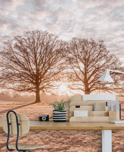 Arbres dans un pré Arbres dans un pré