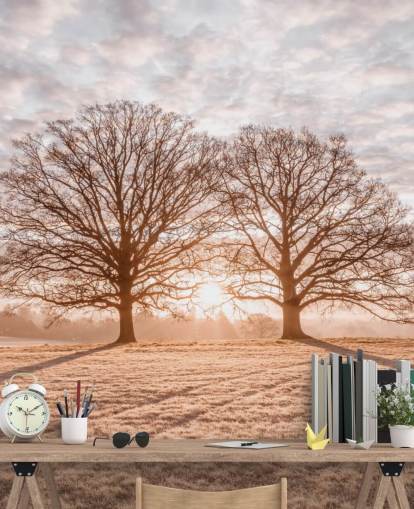 Árboles en un prado