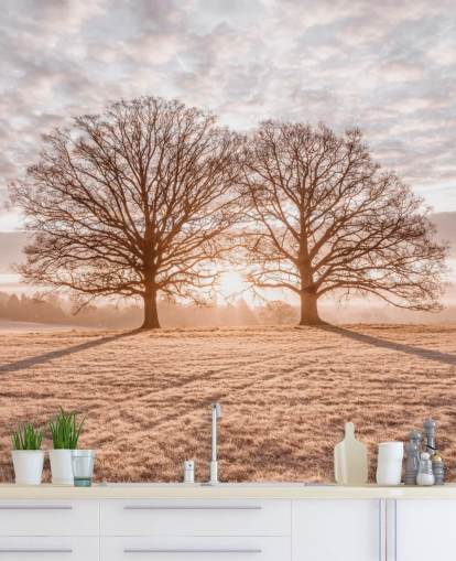 Trees in a Meadow