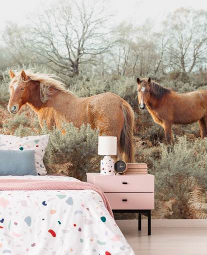 ginger horses in wild habitat wallpaper ginger horses in wild habitat wallpaper