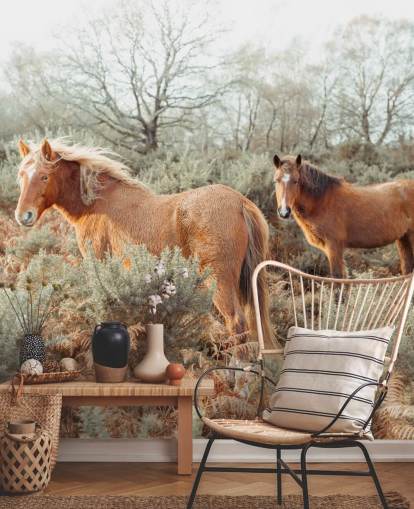 ginger horses in wild habitat wallpaper ginger horses in wild habitat wallpaper