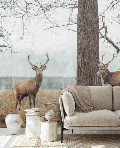 Kudde in het landschap