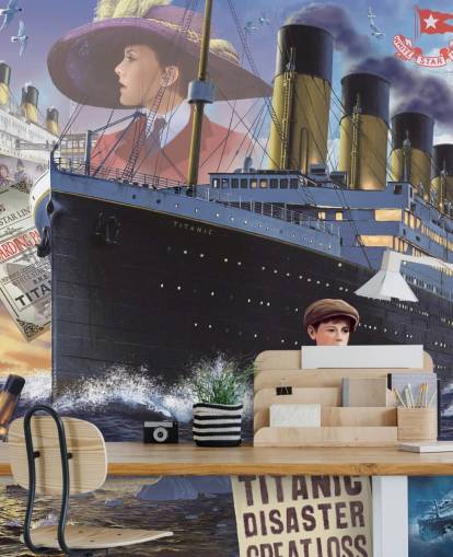 titanic kollaasi tapetti titanic kollaasi tapetti