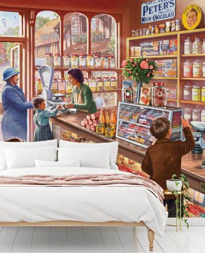 fondo de pantalla vintage sweet shop