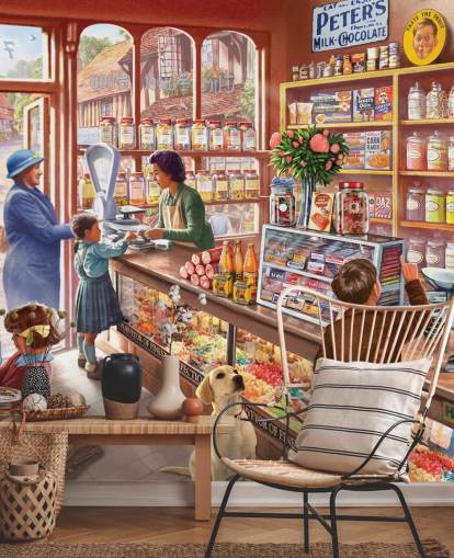 papier peint vintage sweet shop papier peint vintage sweet shop