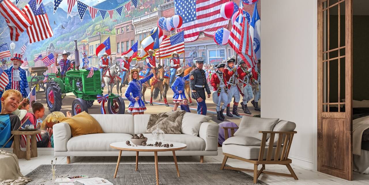 4th July Parade Wallpaper | Wallsauce US