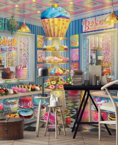 fondo de pantalla sabroso cupcake store
