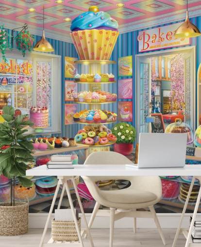 fondo de pantalla sabroso cupcake store