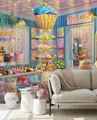fondo de pantalla sabroso cupcake store