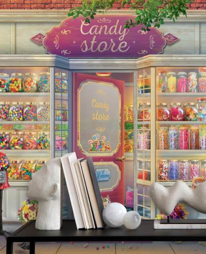 papel de parede bonito loja doce papel de parede bonito loja doce