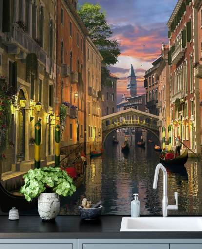 old canal in venice wallpaper old canal in venice wallpaper