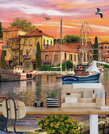 colourful boat wallpaper colourful boat wallpaper