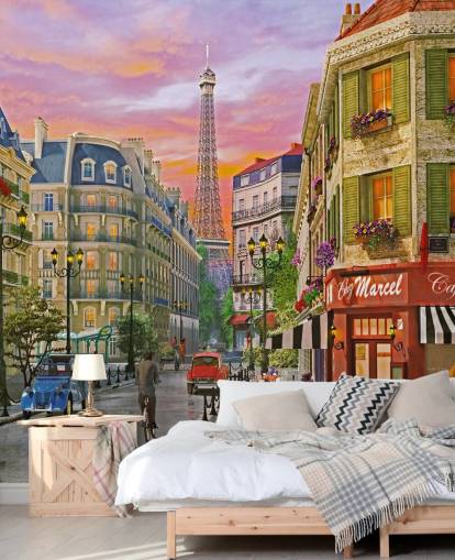 papel de parede ruas antigas de paris