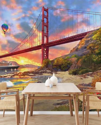 beach in san francisco looking at bridge wallpaper beach in san francisco looking at bridge wallpaper