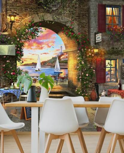 romantic european town wallpaper romantic european town wallpaper