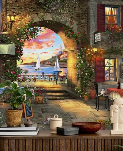 romantisk europeisk by tapet romantisk europeisk by tapet