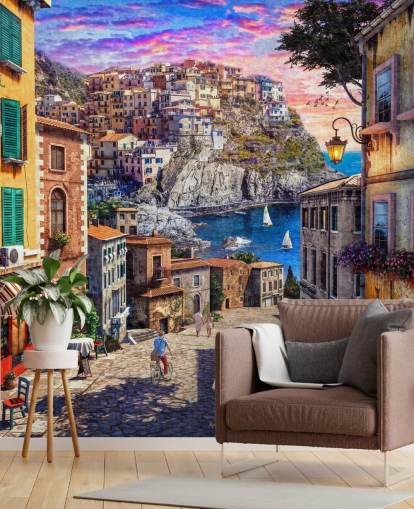 traditioneel italiaans straatbehang traditioneel italiaans straatbehang