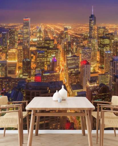 colourful chicago at night wallpaper colourful chicago at night wallpaper