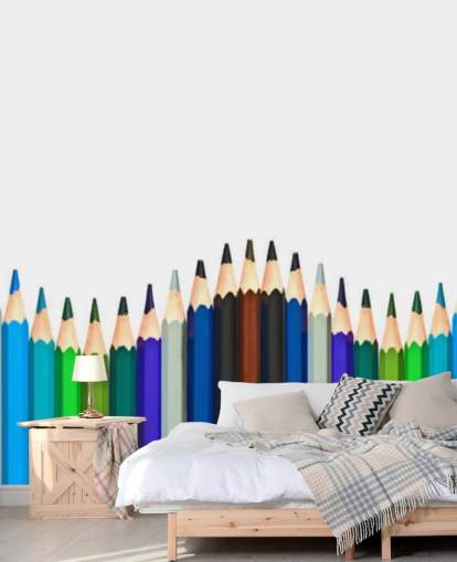 Coloured Pencils Bright Wallpaper Coloured Pencils Bright Wallpaper