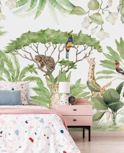 safari animal jungle behang safari animal jungle behang