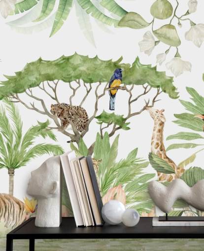 safari animal jungle wallpaper
