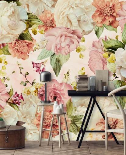 pink and white floral wallpaper pink and white floral wallpaper