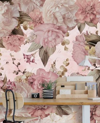 light pink and off white peonies wallpaper light pink and off white peonies wallpaper