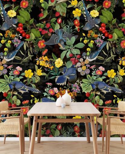 mørk floral mørk floral