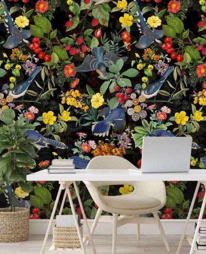 dark floral dark floral