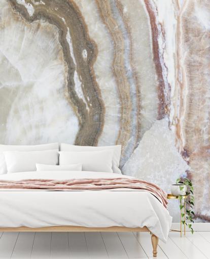 papel de parede de mármore branco e marrom papel de parede de mármore branco e marrom