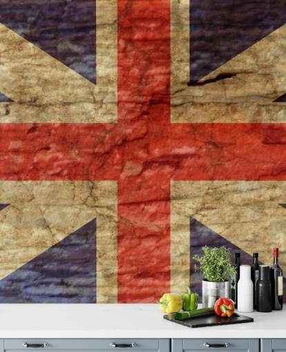 papel de parede antigo union jack