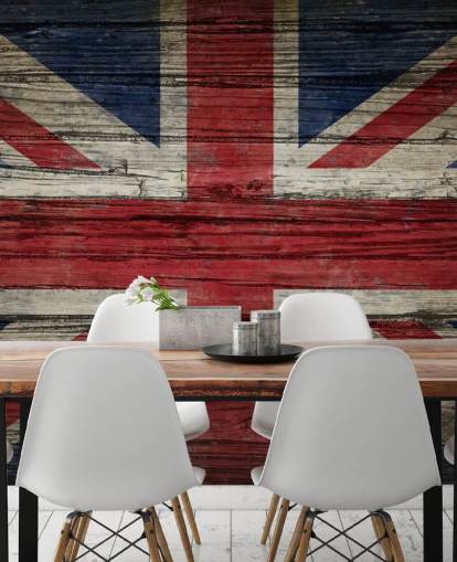 union jack on wood panels wallpaper union jack on wood panels wallpaper
