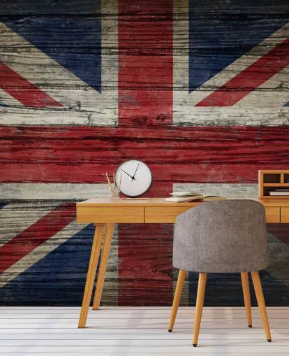union jack puupaneelit tapetti