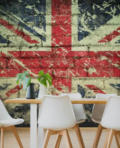 brick effect union jack wallpaper brick effect union jack wallpaper