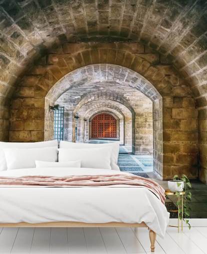 Tunnel geht in den Kerker Tapete