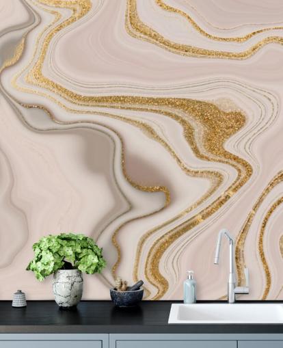 light pink and gold watercolour wallpaper light pink and gold watercolour wallpaper