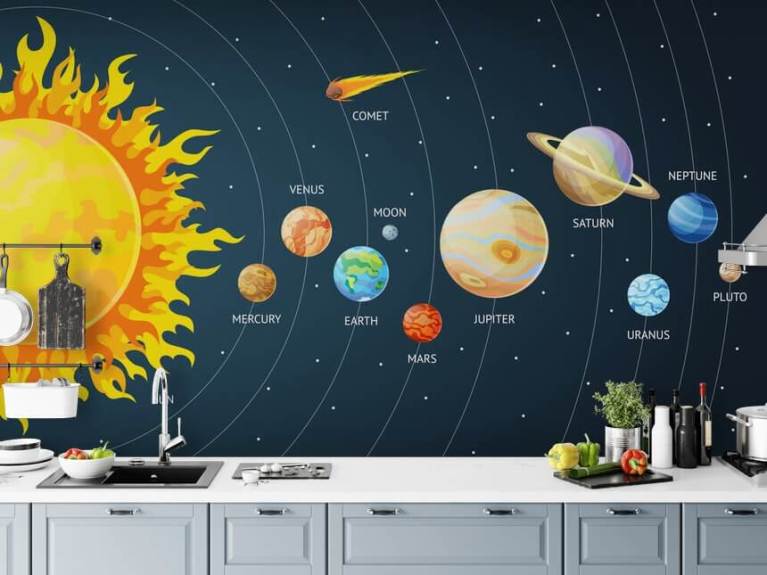 Sistema Solar Para Niños, Planetas Que Brillan En La O