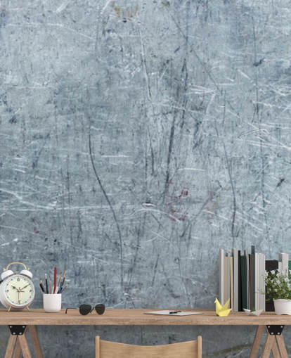 geborsteld monochroom behang