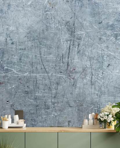 geborsteld monochroom behang