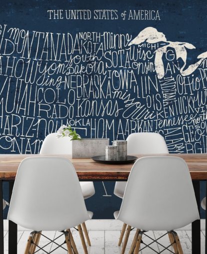 fond d'écran bleu foncé usa