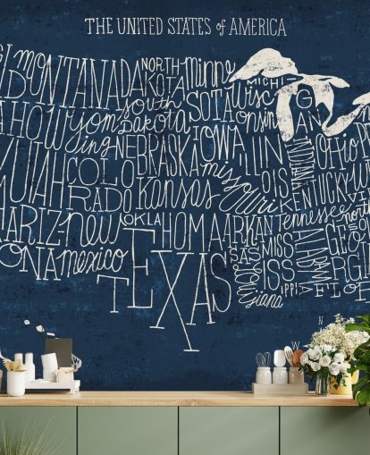 fond d'écran bleu foncé usa