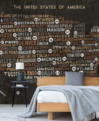 dark USA map wallpaper