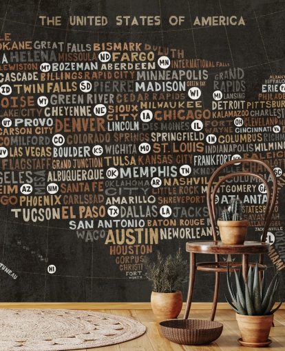 dark USA map wallpaper